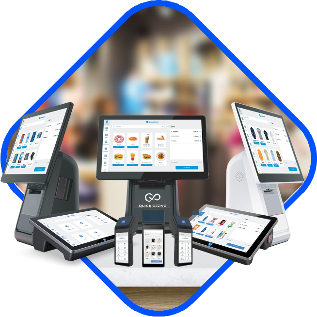 Quick Serve connected hardware, payments and commerce ecosystem